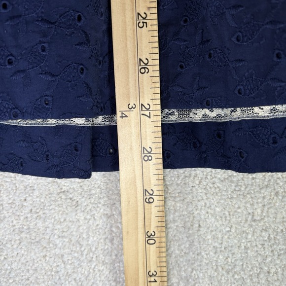 Lilly Pulitzer Cyndi Halter Dress True Navy Fishy Eyelet Size 00 $198 retail NWT - Picture 8 of 16